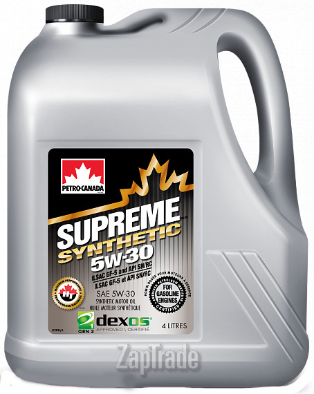 Купить моторное масло Petro-canada Supreme Synthetic, в интернет-магазине в Екатеринбурге