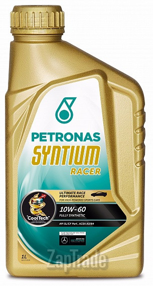 Купить моторное масло Petronas Syntium Racer 10W-60, в интернет-магазине в Екатеринбурге