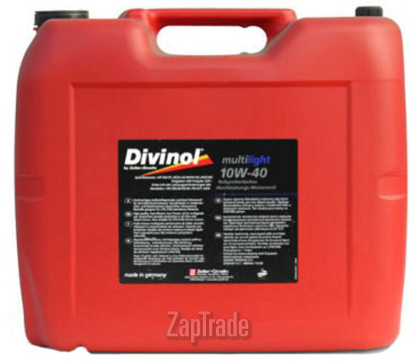 Купить моторное масло Divinol Multilight 10W-40, в интернет-магазине в Екатеринбурге