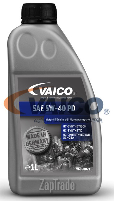 Купить моторное масло Vaico 5 W-40 PD, в интернет-магазине в Екатеринбурге