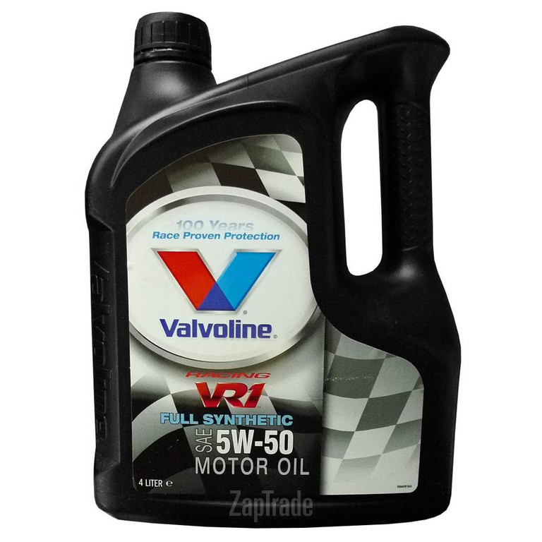 Купить моторное масло Valvoline Син. моторное масло VR1 RACING SAE 5W-50, 4л, в интернет-магазине в Екатеринбурге