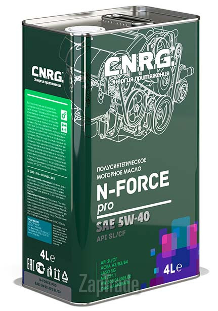Купить моторное масло C.n.r.g. N-Force Pro, в интернет-магазине в Екатеринбурге