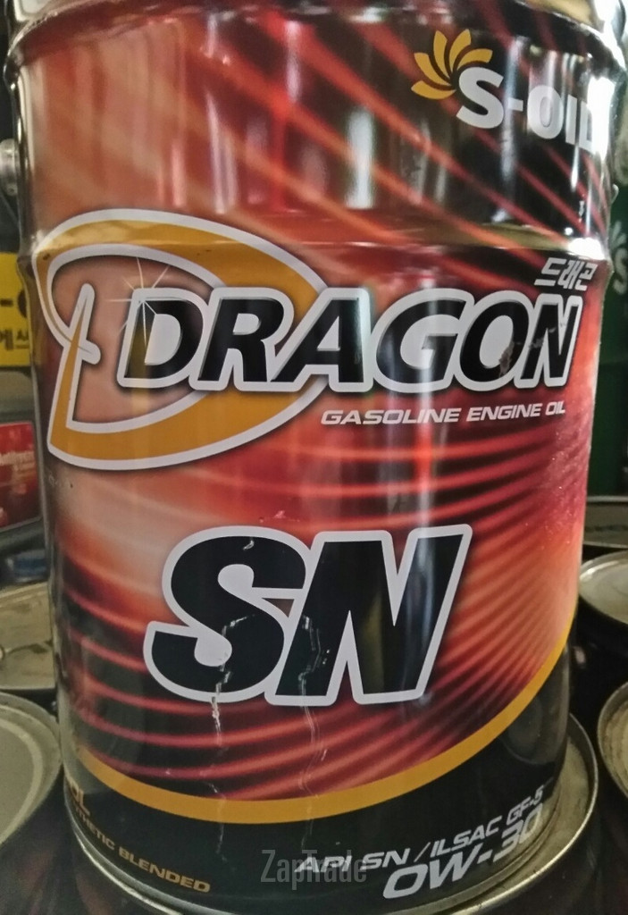 Купить моторное масло S-oil DRAGON SN, в интернет-магазине в Екатеринбурге