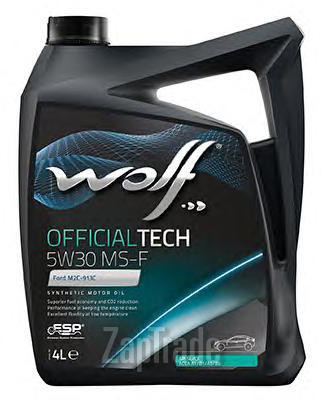 Купить моторное масло Wolf OFFICIALTECH 5W30 MS-F, в интернет-магазине в Екатеринбурге