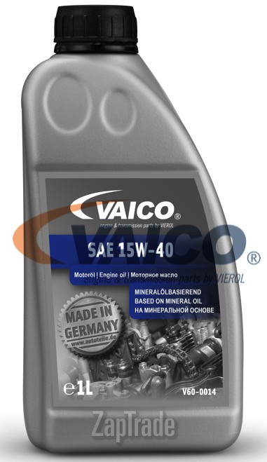 Купить моторное масло Vaico SAE 15W-40, в интернет-магазине в Екатеринбурге