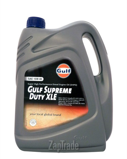 Купить моторное масло Gulf Supreme Duty XLE, в интернет-магазине в Екатеринбурге