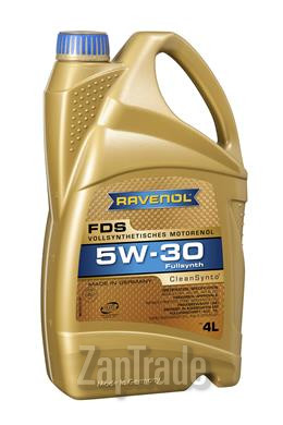 Купить моторное масло Ravenol FDS SAE 5W-30, в интернет-магазине в Екатеринбурге