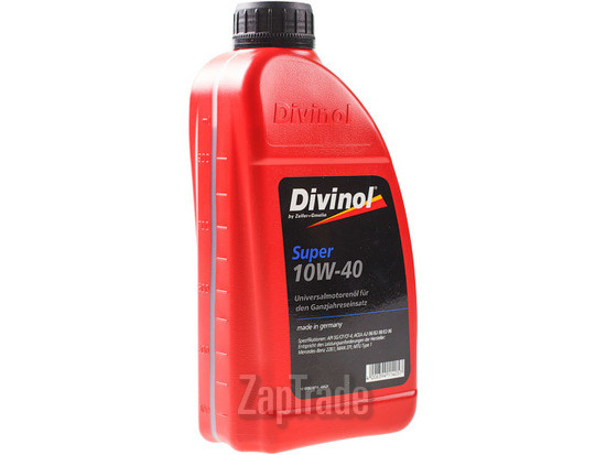 Купить моторное масло Divinol Super 10W40, в интернет-магазине в Екатеринбурге