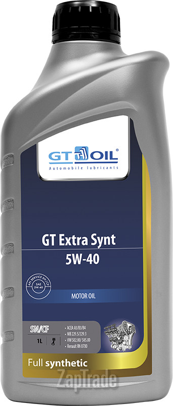 Купить моторное масло Gt oil GT Extra Synt, в интернет-магазине в Екатеринбурге