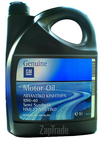 Купить моторное масло General motors Semi Synthetic, в интернет-магазине в Екатеринбурге