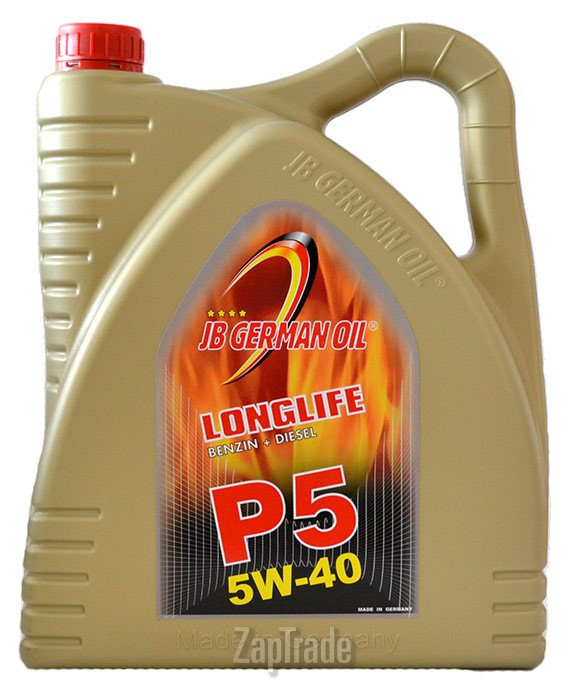Купить моторное масло Jb german oil Longlife P5 5W-40, в интернет-магазине в Екатеринбурге