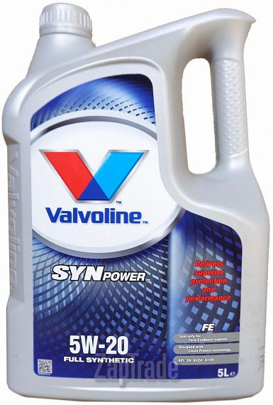 Купить моторное масло Valvoline SynPower FE, в интернет-магазине в Екатеринбурге