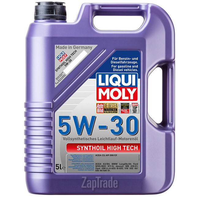 Купить моторное масло Liqui moly Synthoil High Tech, в интернет-магазине в Екатеринбурге