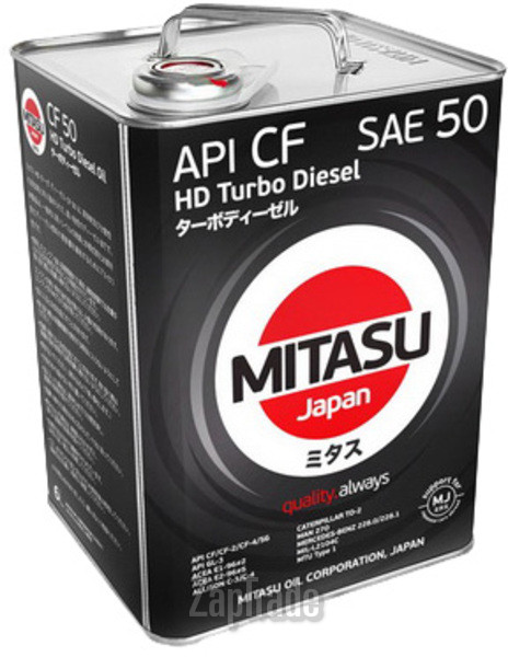 Купить моторное масло Mitasu HD TURBO DIESEL CF 50, в интернет-магазине в Екатеринбурге