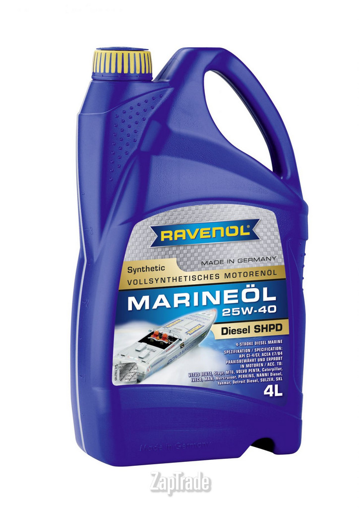 Купить моторное масло Ravenol Marineoil SHPD, в интернет-магазине в Екатеринбурге