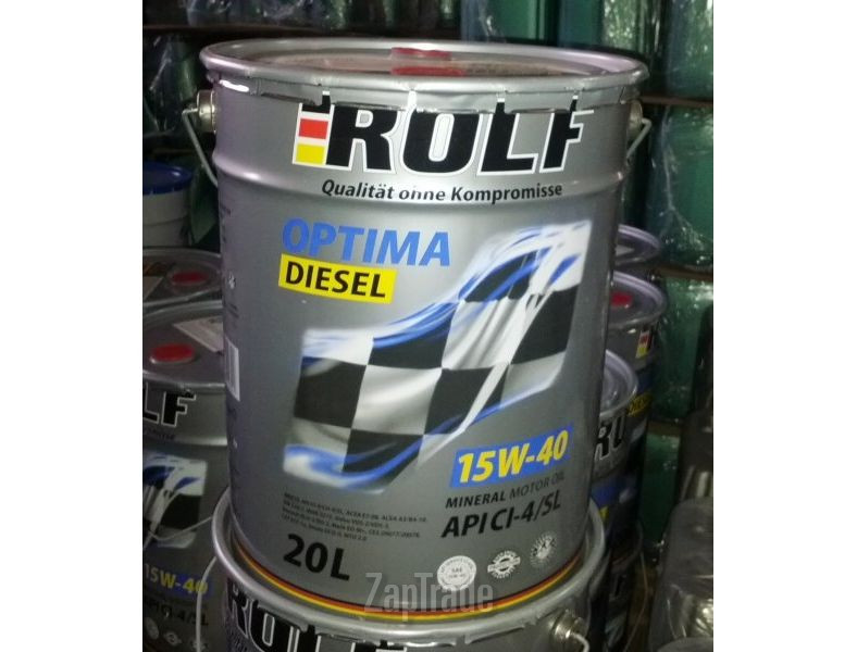 Купить моторное масло Rolf Optima Diesel SAE 15W-40, в интернет-магазине в Екатеринбурге