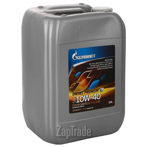 Купить моторное масло Gazpromneft Diesel Premium 10W-40, в интернет-магазине в Екатеринбурге