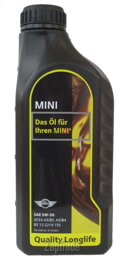 Купить моторное масло Bmw Mini Engine Oil Longlife-01, в интернет-магазине в Екатеринбурге