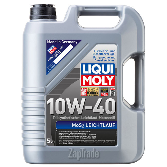 Купить моторное масло Liqui moly MoS2 Leichtlauf, в интернет-магазине в Екатеринбурге