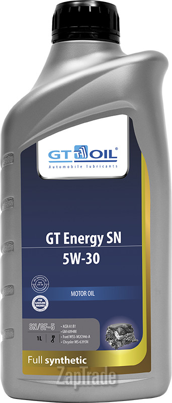 Купить моторное масло Gt oil GT Energy SN, в интернет-магазине в Екатеринбурге