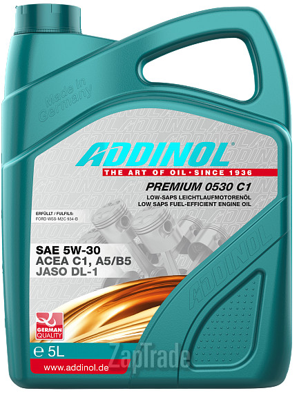 Купить моторное масло Addinol Premium 0530 C1, в интернет-магазине в Екатеринбурге