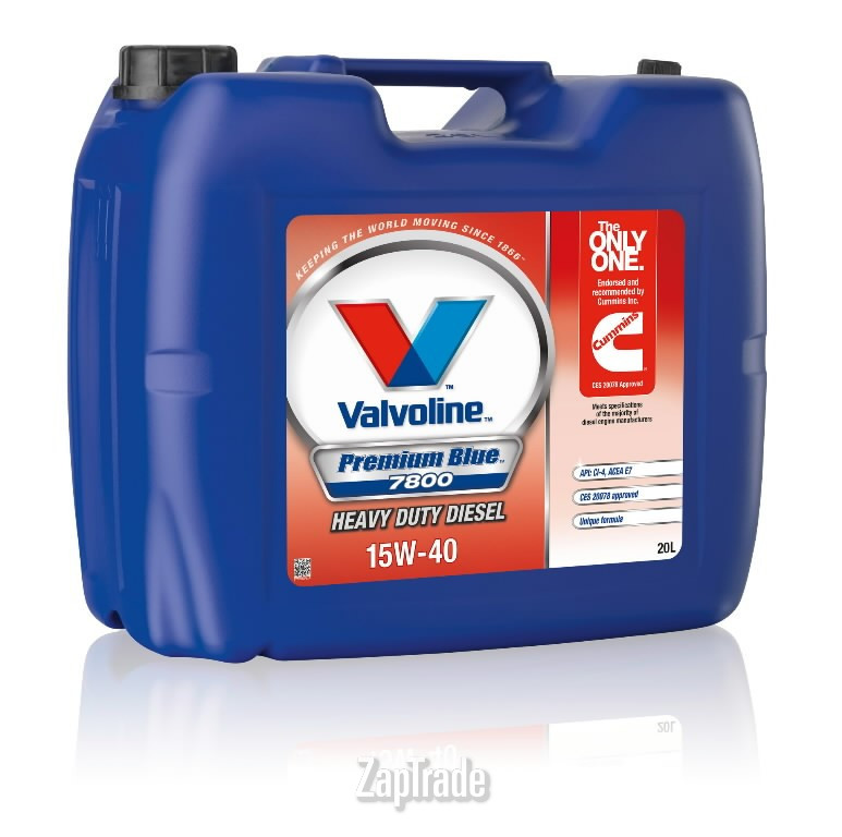 Купить моторное масло Valvoline PREMIUM BLUE EXTRA 15W-40, 20л, в интернет-магазине в Екатеринбурге