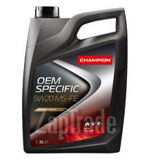 Купить моторное масло Champion oil OEM SPECIFIC 5W20 MS-FE, в интернет-магазине в Екатеринбурге