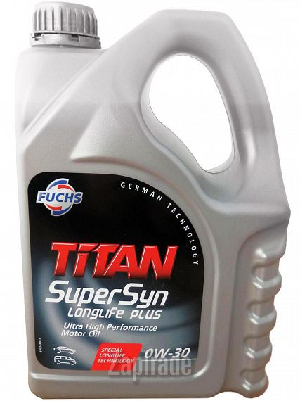 Купить моторное масло Fuchs TITAN SUPERSYN LONGLIFE PLUS, в интернет-магазине в Екатеринбурге