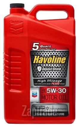 Купить моторное масло Chevron Havoline High Mileage 5W-30, в интернет-магазине в Екатеринбурге