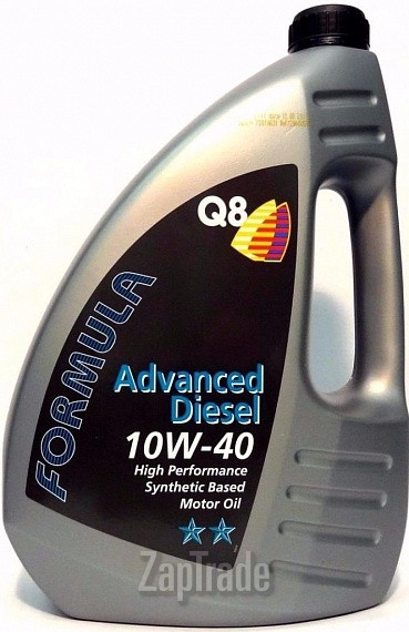 Купить моторное масло Q8 Formula Advanced Diesel 10W-40, в интернет-магазине в Екатеринбурге