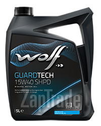 Купить моторное масло Wolf GUARDTECH 15W40 SHPD, в интернет-магазине в Екатеринбурге