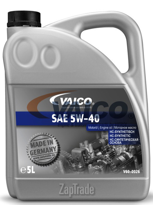 Купить моторное масло Vaico SAE 5W-40, в интернет-магазине в Екатеринбурге