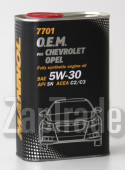 Купить моторное масло Mannol 7701 O.E.M. for Chevrolet Opel, в интернет-магазине в Екатеринбурге