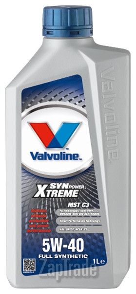 Купить моторное масло Valvoline SYNPOWER XTREME MST SAE C3 5W-40, 1л, в интернет-магазине в Екатеринбурге