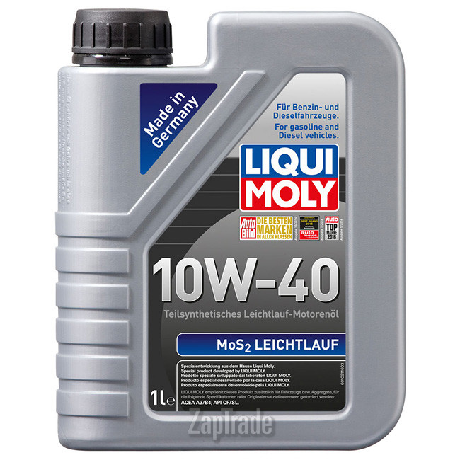 Купить моторное масло Liqui moly MoS2 Leichtlauf, в интернет-магазине в Екатеринбурге