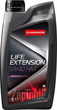 Купить моторное масло Champion oil LIFE EXTENSION 5W40 HM, в интернет-магазине в Екатеринбурге