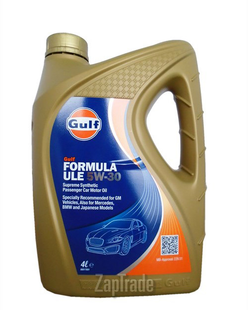 Купить моторное масло Gulf Formula ULE, в интернет-магазине в Екатеринбурге