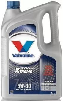 Купить моторное масло Valvoline SYNPOWER XTREME MST C4 SAE 5W-30, 5л, в интернет-магазине в Екатеринбурге