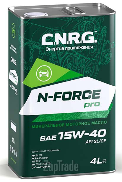 Купить моторное масло C.n.r.g. N-Force Pro, в интернет-магазине в Екатеринбурге