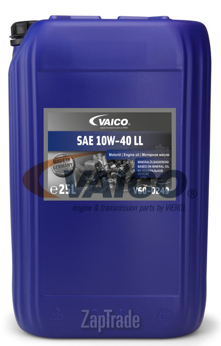 Купить моторное масло Vaico SAE 10W-40 LL, в интернет-магазине в Екатеринбурге