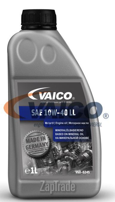 Купить моторное масло Vaico SAE 10W-40 LL, в интернет-магазине в Екатеринбурге