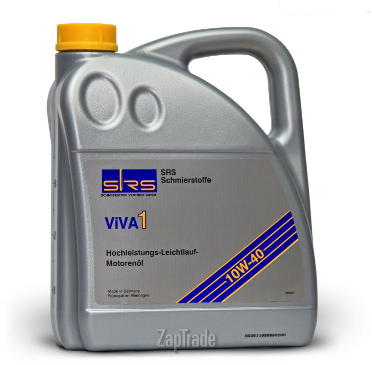 Купить моторное масло Srs VIVA 1 10W-40, в интернет-магазине в Екатеринбурге