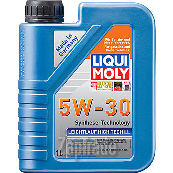 Купить моторное масло Liqui moly НС-синтетическое моторное масло Leichtlauf High Tech LL 5W-30, в интернет-магазине в Екатеринбурге