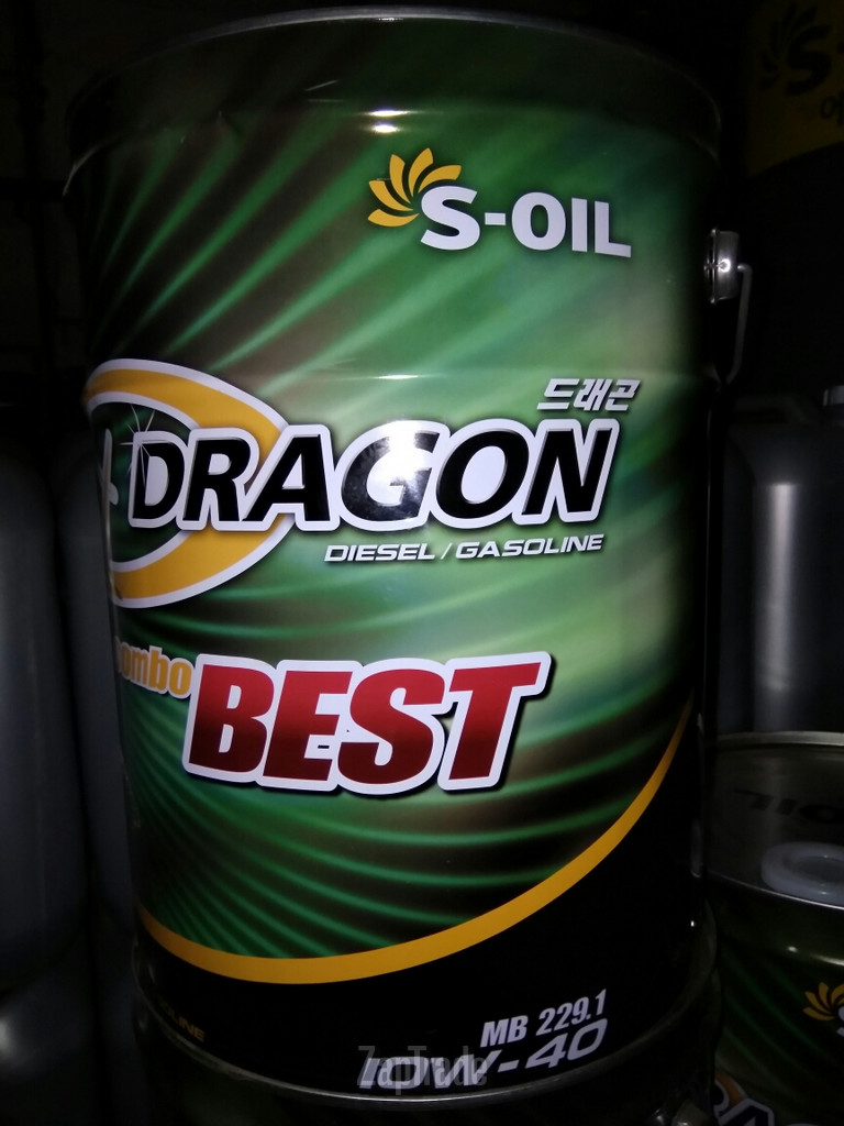 Купить моторное масло S-oil DRAGON COMBO BEST, в интернет-магазине в Екатеринбурге