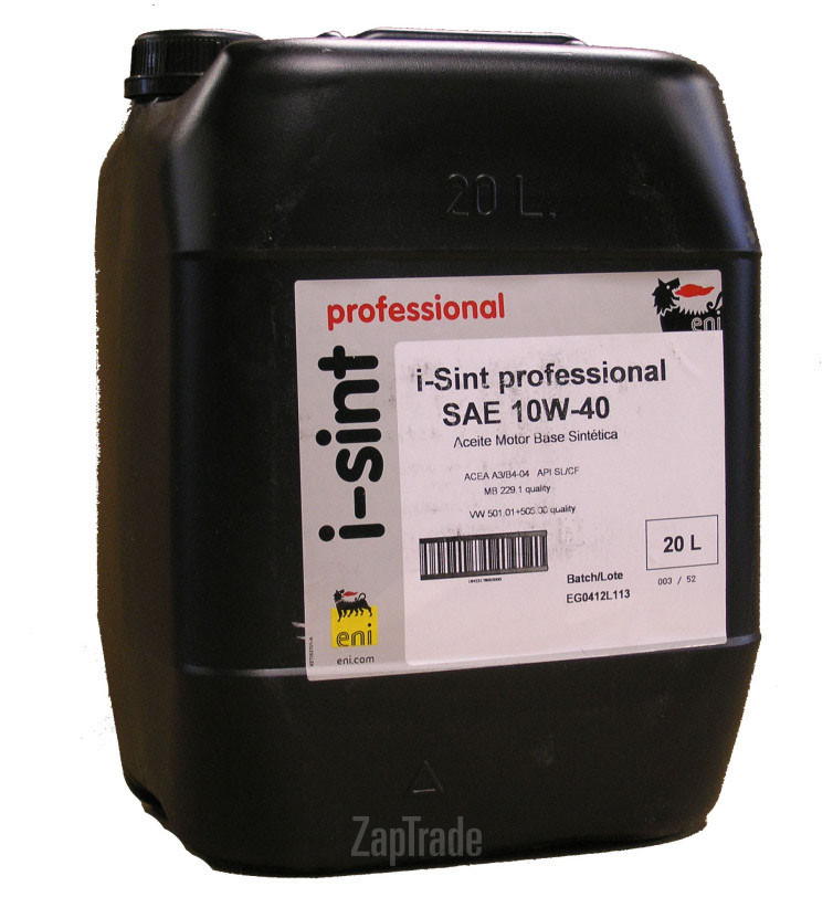 Купить моторное масло Eni I-Sint professional, в интернет-магазине в Екатеринбурге