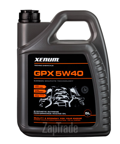 Купить моторное масло Xenum GPX 5W40 с микрографитом, в интернет-магазине в Екатеринбурге