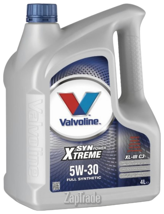Купить моторное масло Valvoline SYNPOWER XTREME XL-III C3 SAE 5W-30, 5л, в интернет-магазине в Екатеринбурге