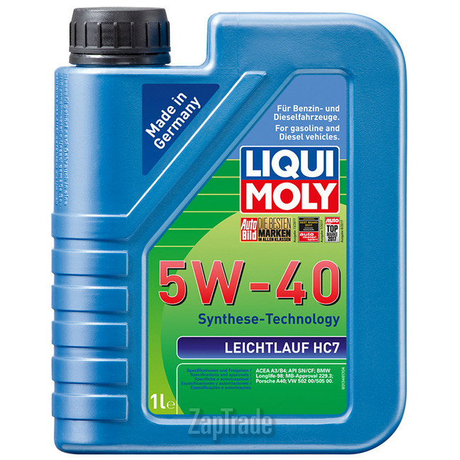 Купить моторное масло Liqui moly Leichtlauf HC 7, в интернет-магазине в Екатеринбурге