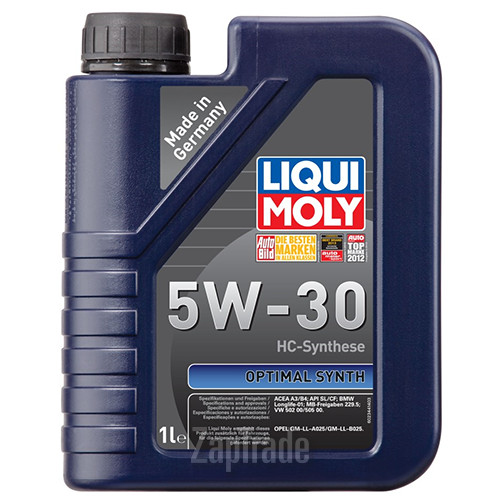 Купить моторное масло Liqui moly Optimal Synth, в интернет-магазине в Екатеринбурге