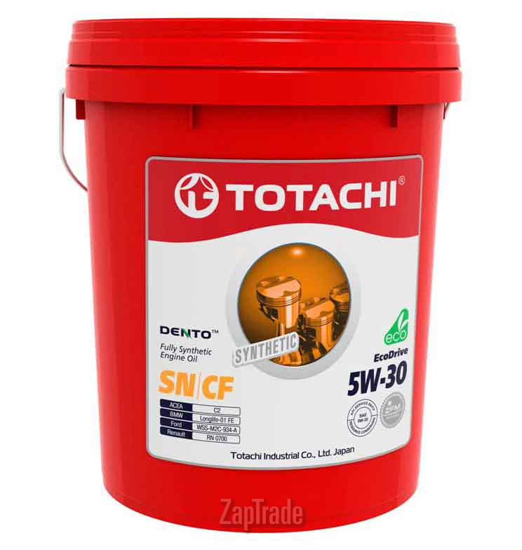 Купить моторное масло Totachi DENTO EcoDrive, в интернет-магазине в Екатеринбурге